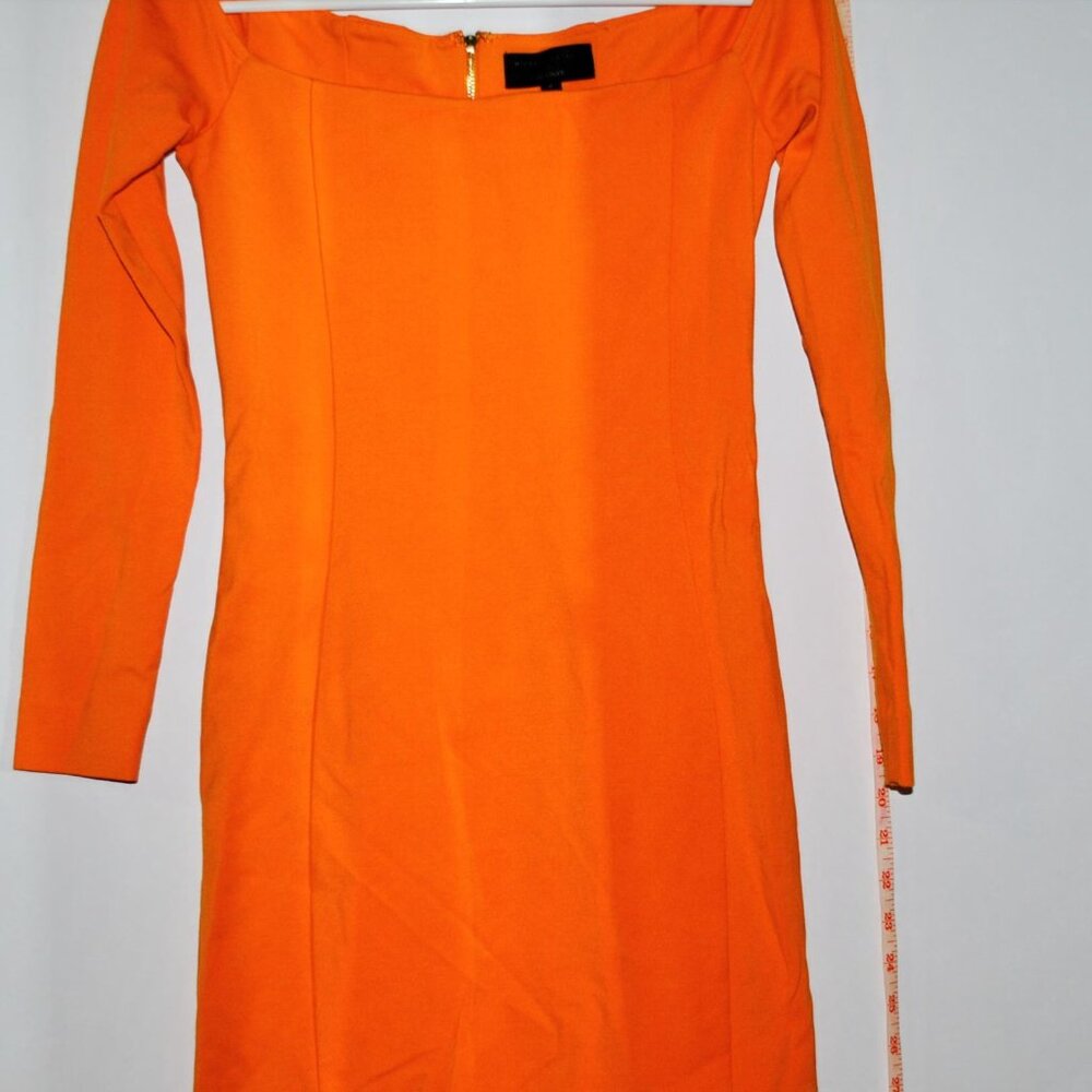 Michael Costello x REVOLVE Woman's Orange Mini Dress Size Medium